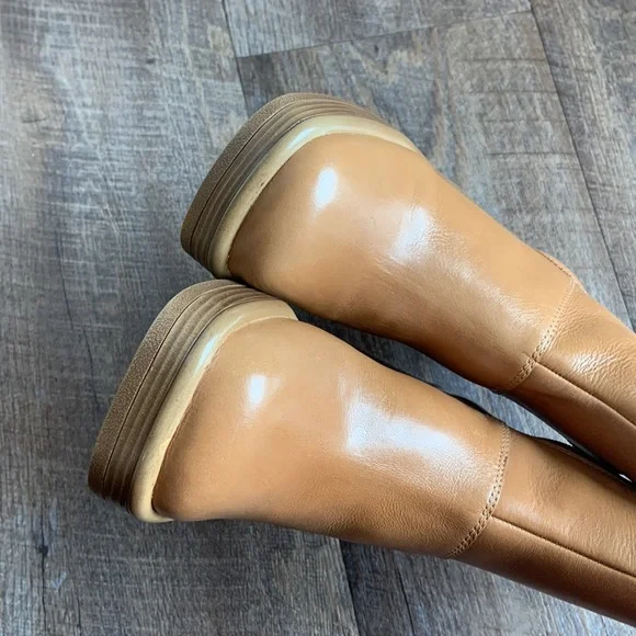 Steve Madden Tan Ankle Boots - Picture 11 of 14